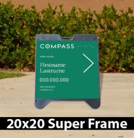 Picture for category Compass Special Area Open House Black Super A-Frame 20"x20"