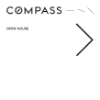 Picture of Compass 24"x24" O.H. White Ultra Frame - White Sign A