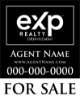 Picture of eXp Realty 30"x24" Yard Sign - Black