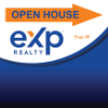 Picture of eXp Realty 24"x24" O.H. Black Ultra Frame - Blue