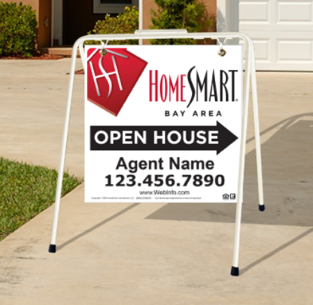 Picture for category HomeSmart Open House White Metal A-Frame