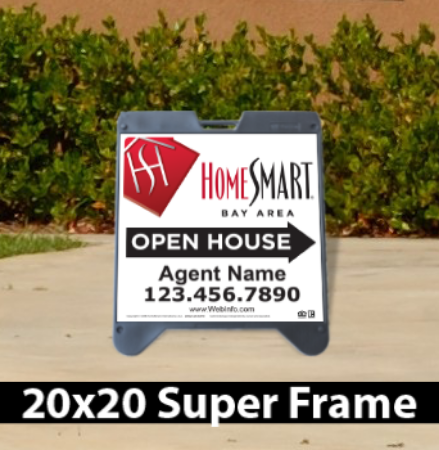 Picture for category HomeSmart Open House Black Super A-Frame 20"x20"
