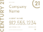 Picture of Century 21 18"x24" Yard - White Sign A