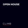 Picture of Climb 24"x24" O.H. White Super Frame - Blue Sign B