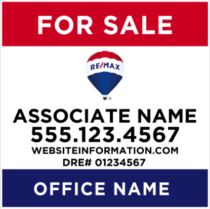 Picture of RE/MAX 24"x24" Yard - Standard Sign